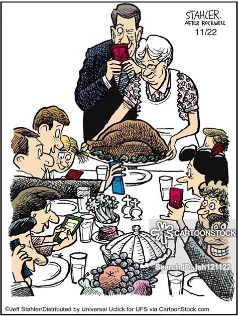 Turkey Dinner Cartoons And Comics Funny Pictures From