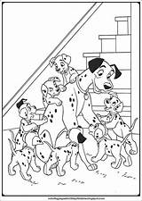 101 Coloring Dalmatians Pages Printable sketch template