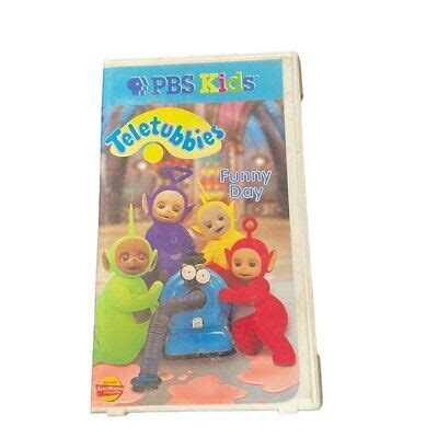 pbs kids teletubbies funny day vhs  picclick ca