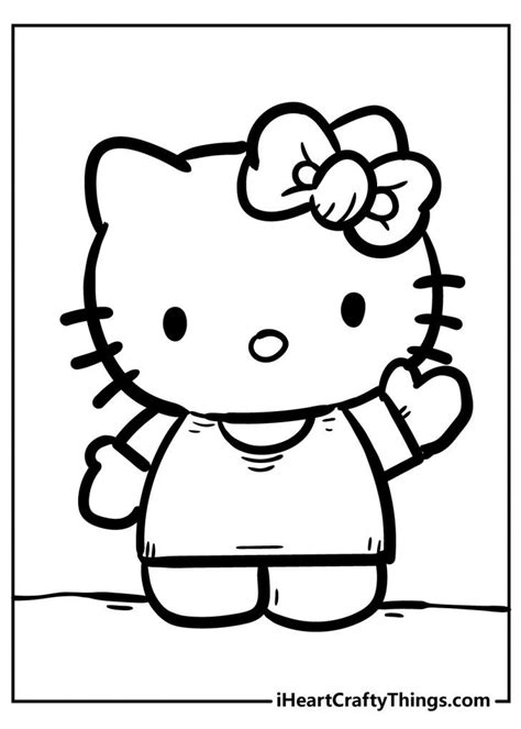 kitty coloring pages   printables