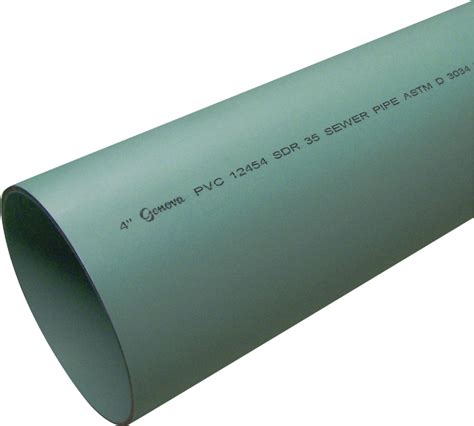 buy charlotte pipe sdr  solid pvc drain sewer pipe     ft green
