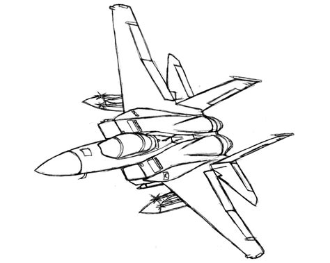 military jet coloring coloring pages