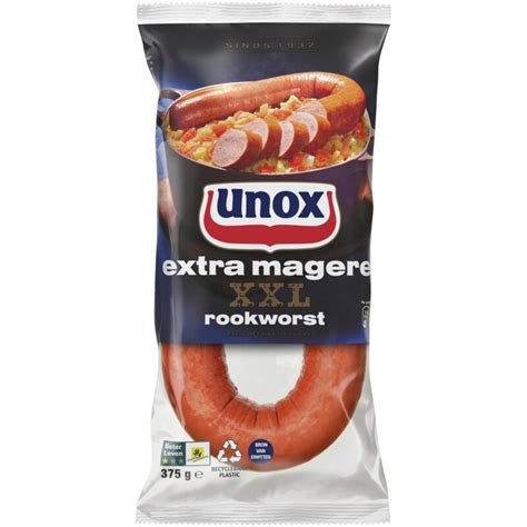 unox rookworst extra mager varken bestellen ahnl