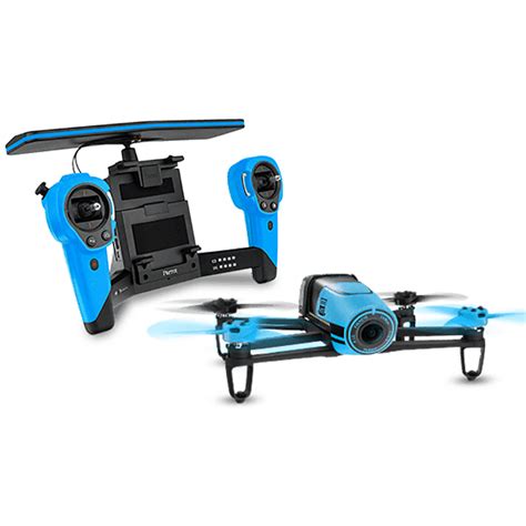 buy parrot bebop drone  skycontroller remote blue  price  camera warehouse