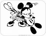 Mickey Coloring Tv Mouse Disneyclips Pages Minnie Series Kissing sketch template