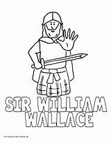 Coloring Macbeth Pages William Wallace Homeschool Getcolorings History Printables Volume sketch template