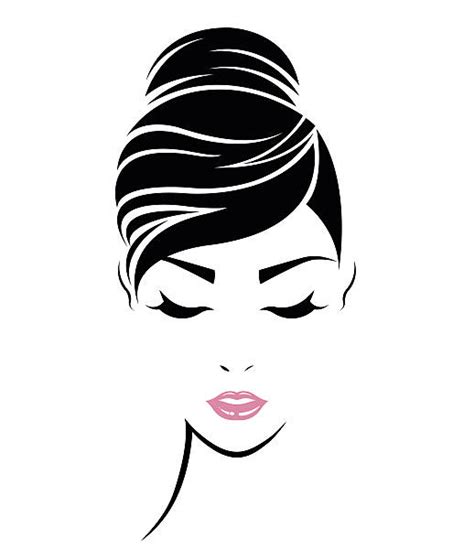 Best Hair Bun Illustrations Royalty Free Vector Graphics And Clip Art