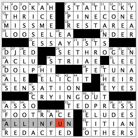 rex parker   nyt crossword puzzle counterpart  javascript