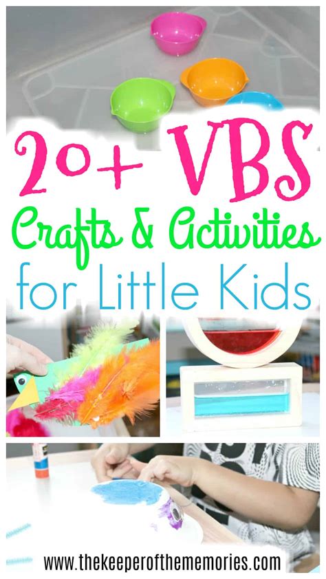 vbs crafts activities   kids  keeper   memories
