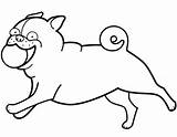Mops Pug Ausmalbilder Ausmalbild Playing Cani Hunde Pugs Supercoloring Dogs Kinderbilder Disegnati Kategorien Welpen Categories sketch template