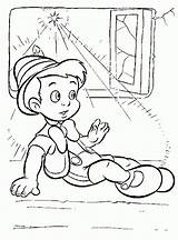 Coloring Pages Pinocchio Drawing Printable Kids Clipart His House Gif Bestcoloringpagesforkids sketch template