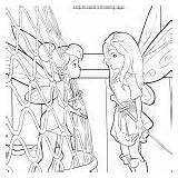 Coloring Pages Tinker Bell Printable Tinkerbell Everfreecoloring sketch template