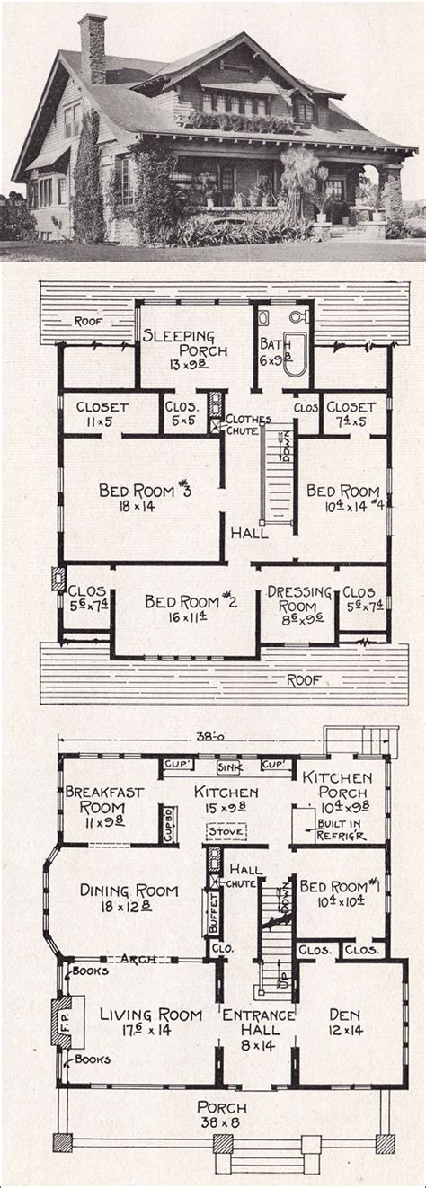 large california bungalow craftsman style home plan    stillwell