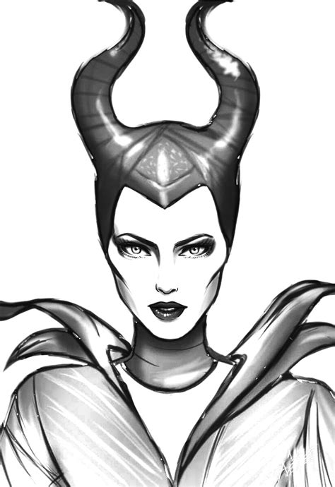 maleficent coloring pages coloring pages