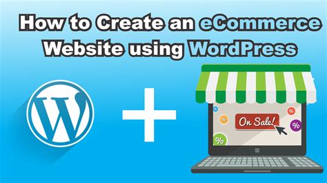 create  ecommerce website  wordpress bloggdude
