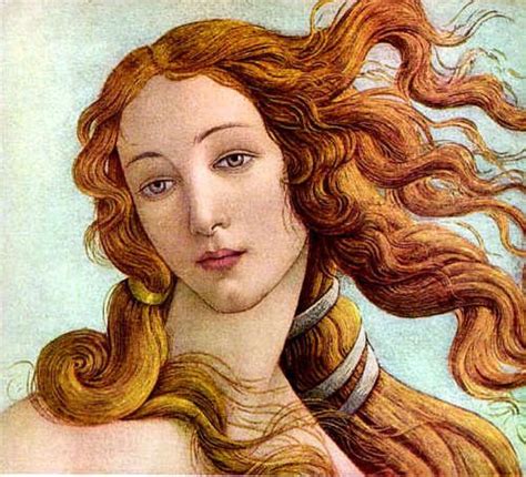 The Birth Of Venus Detail Of Venus Sandro Botticelli Ca 1485 86