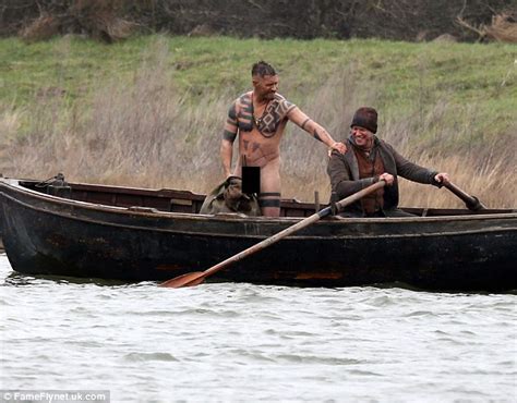 Tom Hardy Strips Naked On The Set Of Period Drama Taboo At Essex Lake