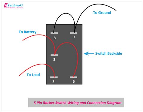 wiring   pin rocker switch