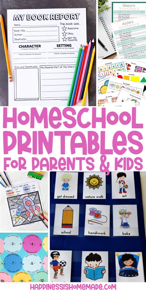 homeschool printables     organized  teach