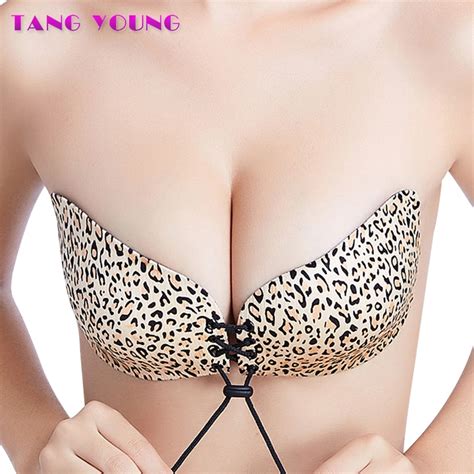 fly bra strapless silicone self adhesive backless bralette push up