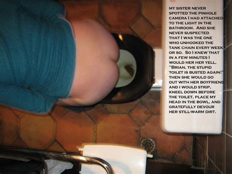 bbw toilet slave captions