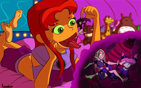 Starfire S Snack By Lucabor On Deviantart