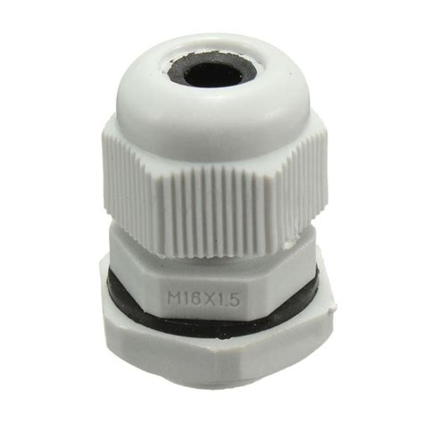mm cable compression glands  waterproof ip white packx  cable glands  home