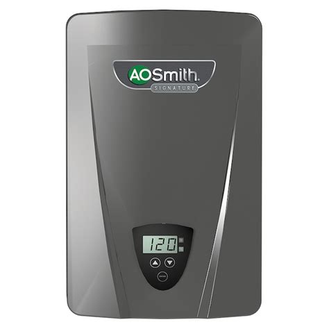ao smith signature  volt  kw  gpm tankless electric water heater   tankless