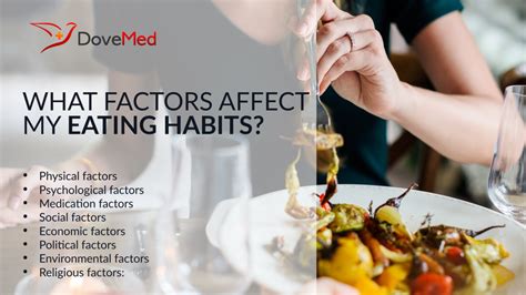 what factors affect my eating habits