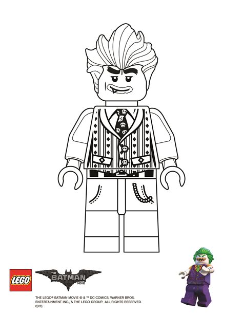 coloring page  joker lego coloring pages lego coloring batman