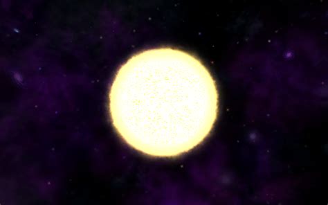 yellow main sequence star  image