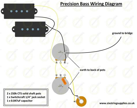 precision bass wiring diagram postimages