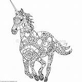 Coloring Mandala Pages Unicorn Animal Adults Animals Photography Color Drawing Getdrawings Printable Getcolorings Pdf Popular Colorings sketch template