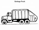 Garbage Peterbilt Clipartmag Trash sketch template
