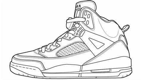 jordan  shoes coloring pages inactive zone