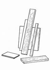 Coloring Wood Kleurplaat Lumber Shelving Pages Planken Houten Workbench Designlooter Carpenter Drawings Edupics Grote Afbeelding 71kb 297px sketch template