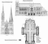 Catedral Planta Chartres Gotica Catedrales Gotico Fachadas Iglesias Romanicas Siglo Iglesia Gótico Xii Arquitectonico Romanica Transepto Edad Romanesque Tablero sketch template