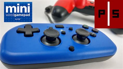 hori mini ps controller  comfortable alternative unboxing review  youtube