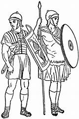 Roman Soldiers Clipart Soldier Empire Coloring Drawing Pages Warrior Marching Cliparts Crafts Google Romans Ancient Rome Soldaten Colouring Etc Army sketch template