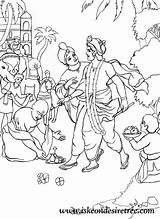 Krishna Iskcon Desire Tree Colouring Balaram Poster Flickr sketch template