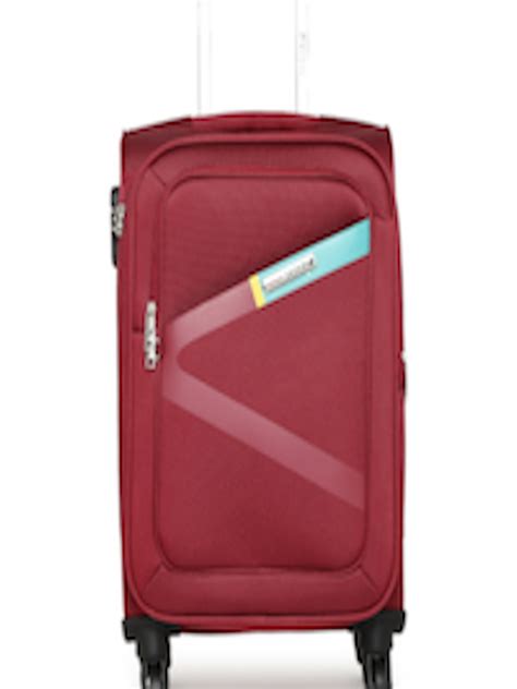 buy safari unisex red greater small trolley bag trolley bag for