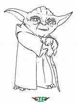 Yoda Coloring Pages Wars Star Master Tsgos Cartoon Print Visit sketch template