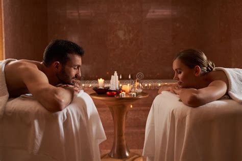 romantic massage stock   royalty  stock