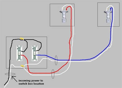 wiring  lights   box   switches electrical diy chatroom home improvement forum