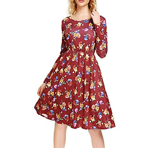 women floral print loose casual midi  shirt dress  view