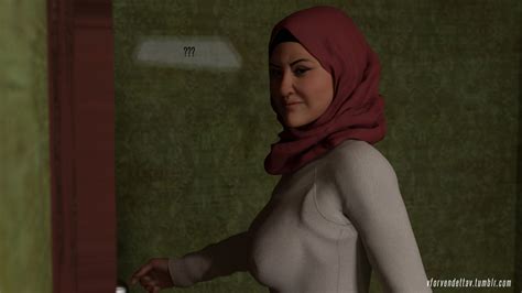 vforvendettav good wife naughty hijab 3dx porn
