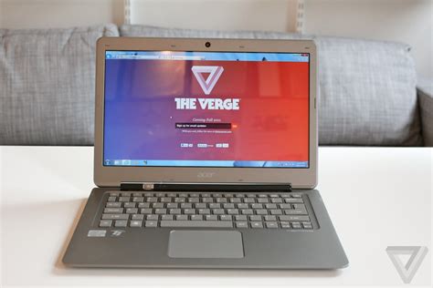 Acer Aspire S3 Ultrabook Review The Verge