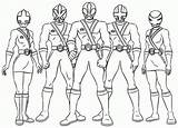 Coloring Power Rangers Spd Pages Print Comments sketch template