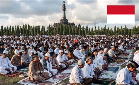 what population of indonesia is muslim country names pelajaran
