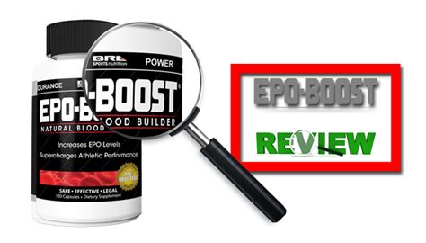 epo boost review natural blood builder epo boost  side effects